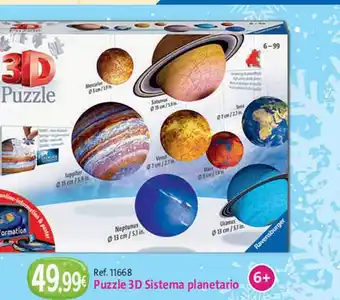 Tió Sam Puzzle 3d sistema planetario oferta