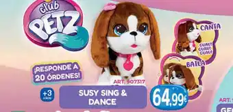 Tió Sam Susy sing & dance club petz oferta