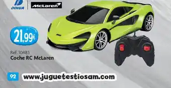 Tió Sam Coche rc mclaren oferta