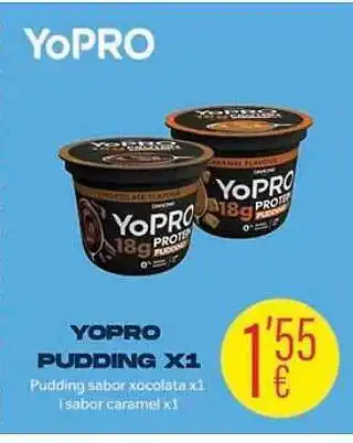 Valvi Supermercats Yopro pudding oferta