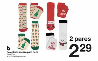 Zeeman Calcetines de rizo para bebé oferta