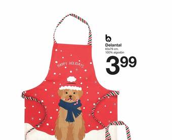 Zeeman Delantal oferta