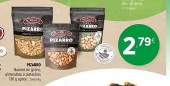 Coviran Pizarro Nueces en grano,almendras o pistachos 130g oferta