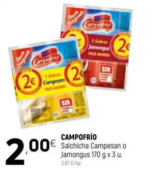 Coviran Campofrío 170gx3 u oferta