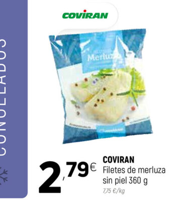 Coviran Coviran Filetes de merluza sin piel 360g oferta
