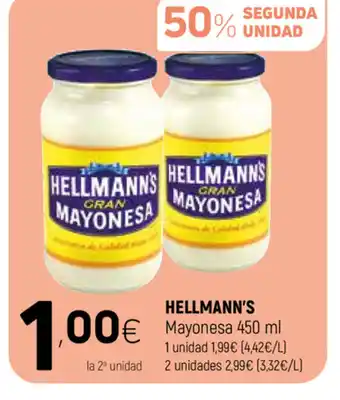 Coviran Hellmann's Mayonesa 450ml oferta