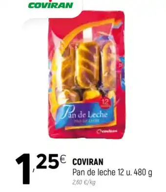 Coviran Coviran Pan de leche 12u 480g oferta