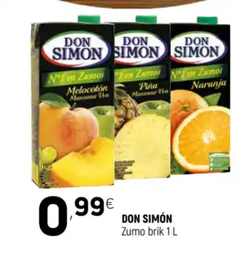 Coviran Don Simón zumo brik 1L oferta