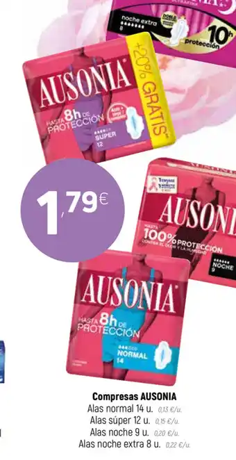 Coviran Compresas Ausonia oferta