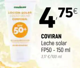 Coviran Coviran Leche solar FP50-150ml oferta