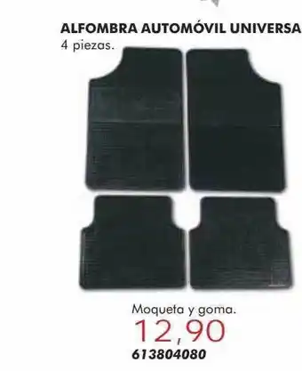 Coinfer Alfombra automóvil universa oferta
