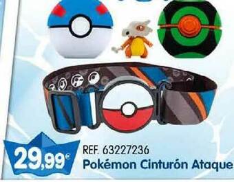 Juguetilandia Pokémon Cinturón Ataque oferta