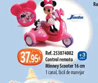 Tió Sam Jada control remoto minney scooter 16 cm oferta