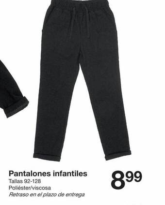 Zeeman Pantalones infantiles oferta