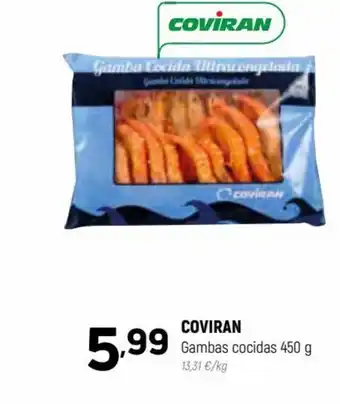 Coviran Coviran Gambas cocidas 450 g. oferta