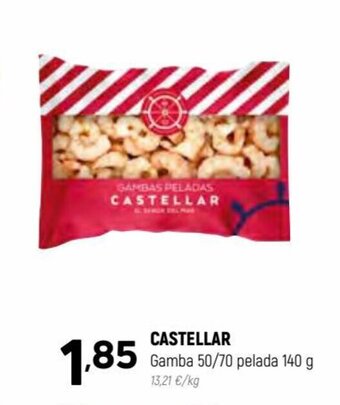 Coviran Castellar Gamba 50/70 pelada 140 g. oferta