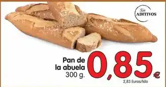 Alimerka Pan De La Abuela 300g oferta