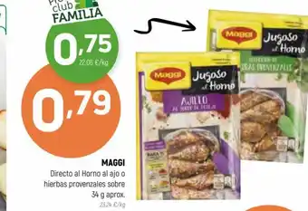 Coviran Maggi Directo al Horno al ajo o hierbas provenzales sobre oferta