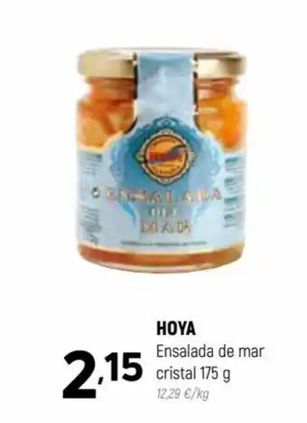 Coviran Hoya Ensalada de mar cristal 175 g. oferta