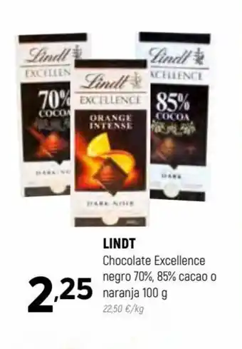 Coviran Lindt chocolate Excellence oferta