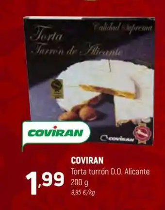 Coviran Coviran Torta turrón D.O Alicante 200g. oferta