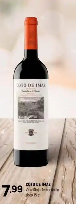 Coviran Coto De Imaz Vino Rioja Tempranillo tinto 75 cl. oferta