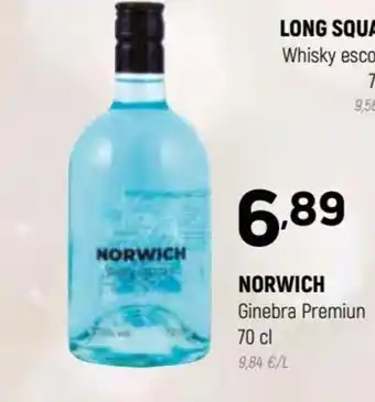 Coviran Norwich Ginebra Premium 70 cl. oferta