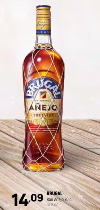 Coviran Brugal Ron Añejo 70 cl. oferta