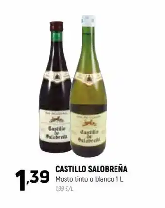 Coviran Castillo Salobreña Mosto tinto o blanco 1 L. oferta