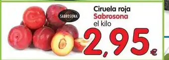 Alimerka Ciruela Roja Sabrosona oferta