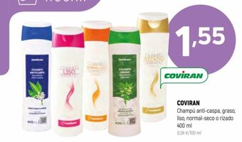 Coviran Coviran Champú anti-caspa ,graso,liso,normal-seco o rizado oferta