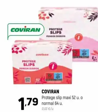 Coviran Coviran Protege slip maxi 52u. 0 normal 64 u, oferta