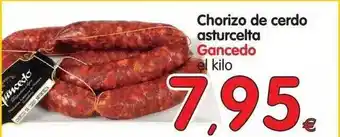 Alimerka Chorizo De Cerdo Asturcelta Gancedo oferta