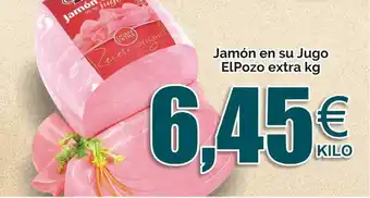 FROIZ Jamón En Su Jugo ElPozo Extra oferta
