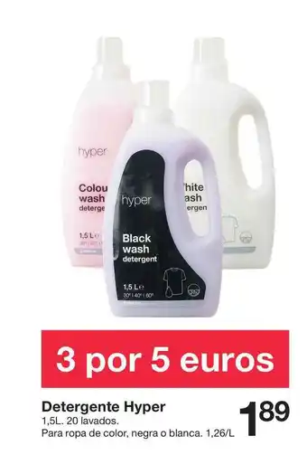 Zeeman Detergente Hyper oferta