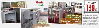 Atrapamuebles Mesa consola extensible oferta