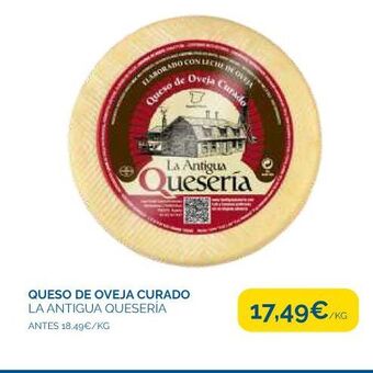 Supermercados La Despensa Queso de oveja oferta