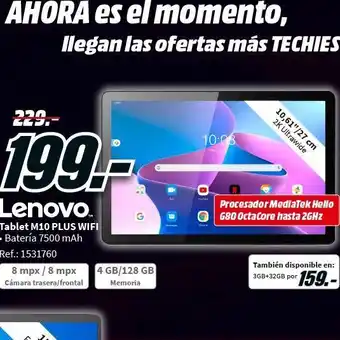 MediaMarkt Tablet lenovo oferta