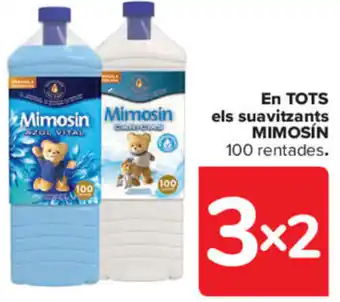 Carrefour En TOTS els suavizants Mimosín oferta