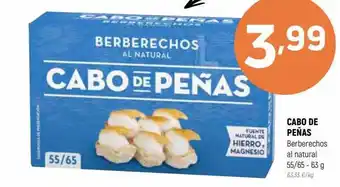 Coviran Cabo de peñas berberechos al natural oferta