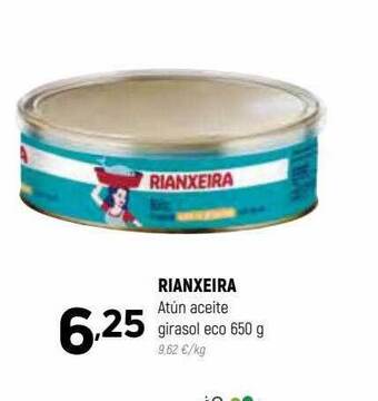 Coviran Rianxeira atún aceite girasol eco oferta