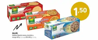 Coviran Gullón galletas digestive avena-chocolate u orange oferta