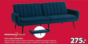 JYSK Sofá cama harndrup oferta
