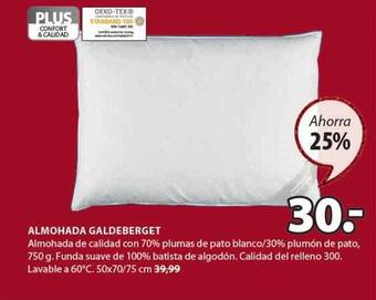 JYSK Almohada galdeberget oferta