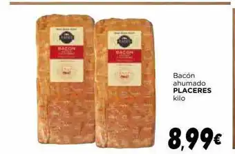 Supermercados Piedra Bacón ahumado placeres oferta