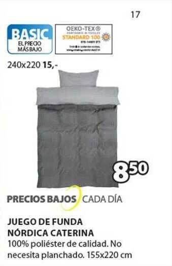 JYSK Juego de funda nórdica caterina oferta