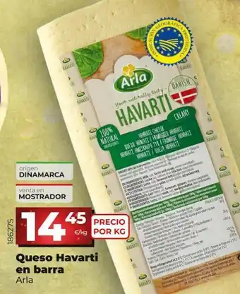 Maxi Dia Queso havarti arla oferta