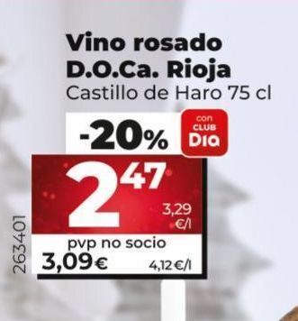 Maxi Dia Vino rosado oferta