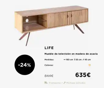 Camino a casa Mueble tv oferta
