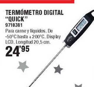 Optimus Termómetro digital oferta